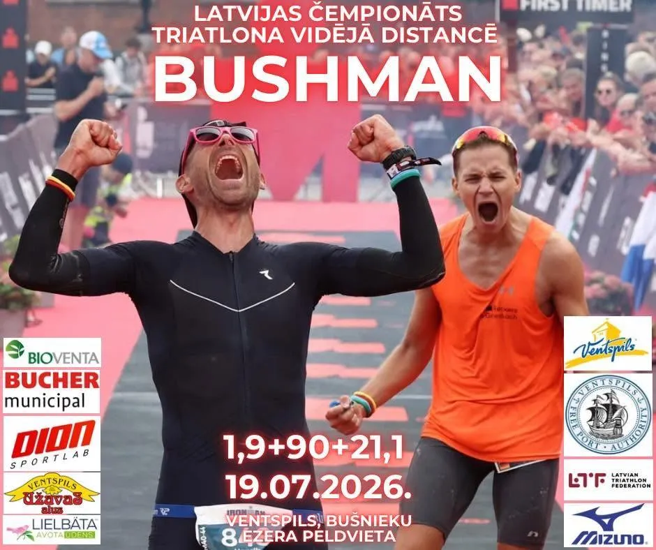 Latvijas Čempionāts triatlonā Vidējā distancē